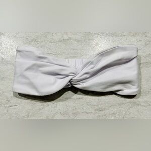 Alo Yoga Alosoft Headband White Women’s Stretch Athletic